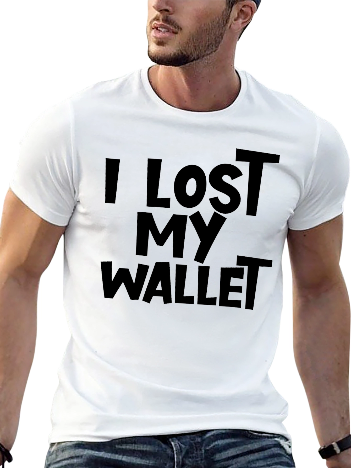 I Lost My Wallet Funny Graphic Tee