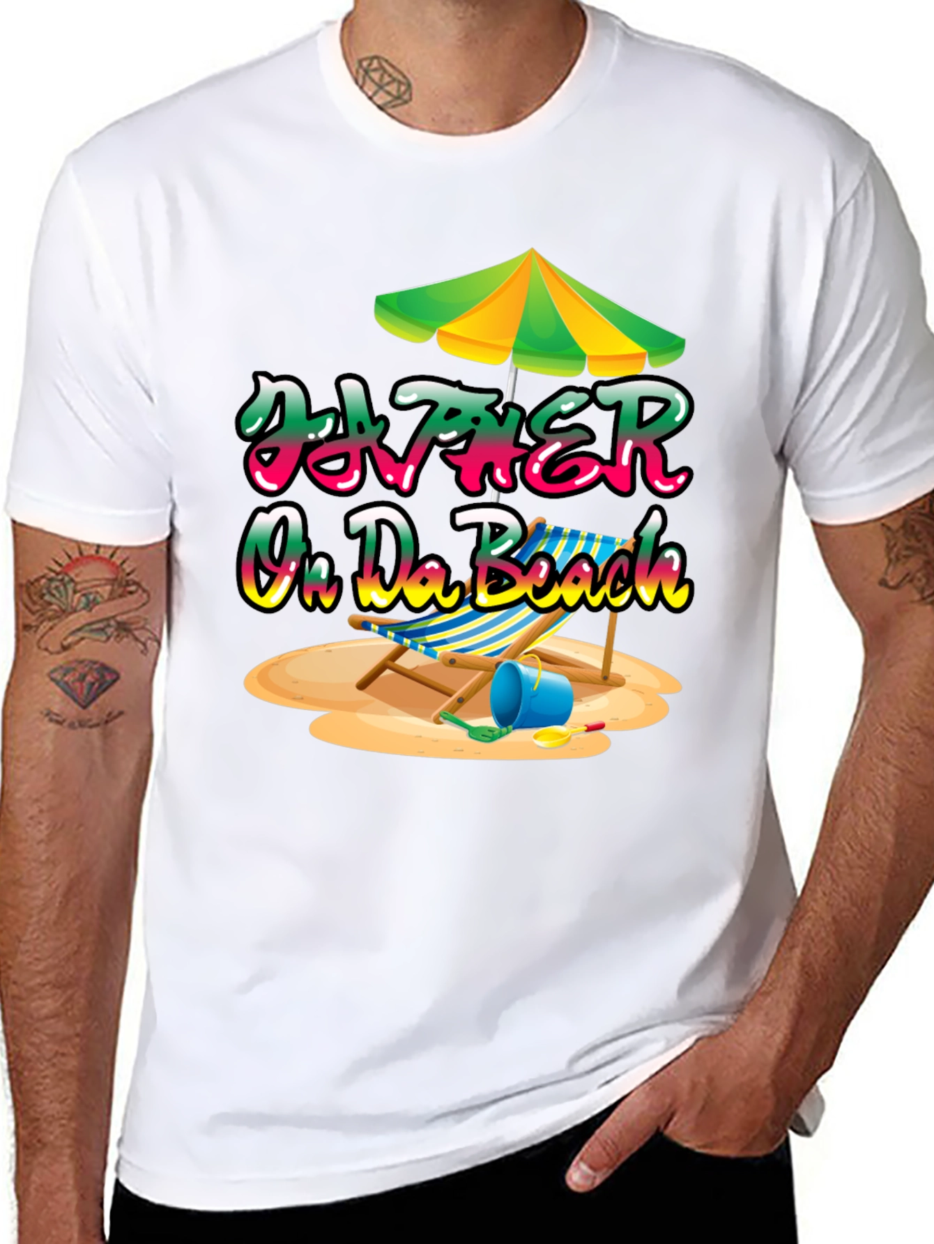 Father On Da Beach T-Shirt