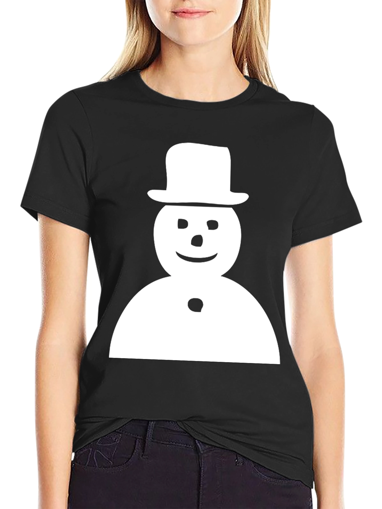 Snowman Graphic Tee - Holiday Fun!