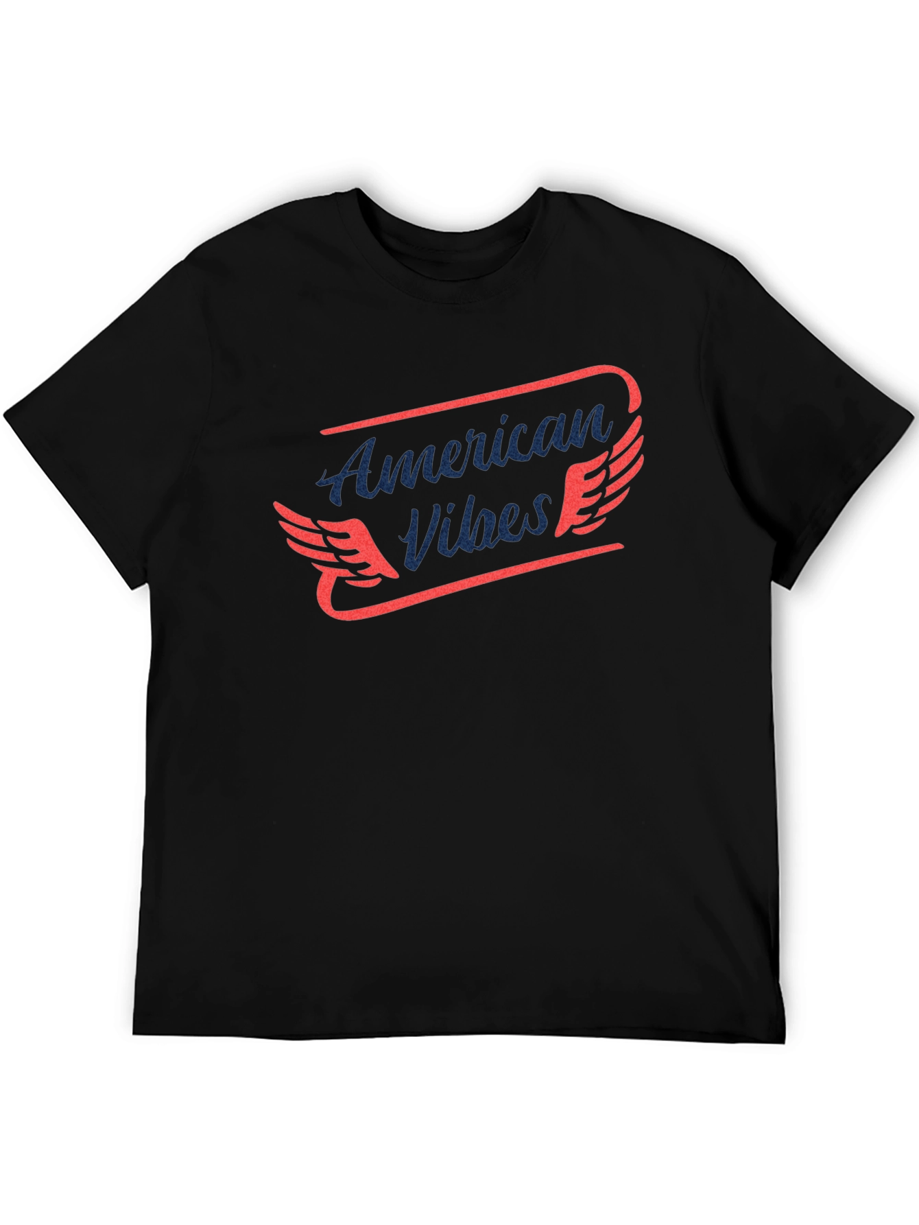 American Vibes Graphic Tee - Black