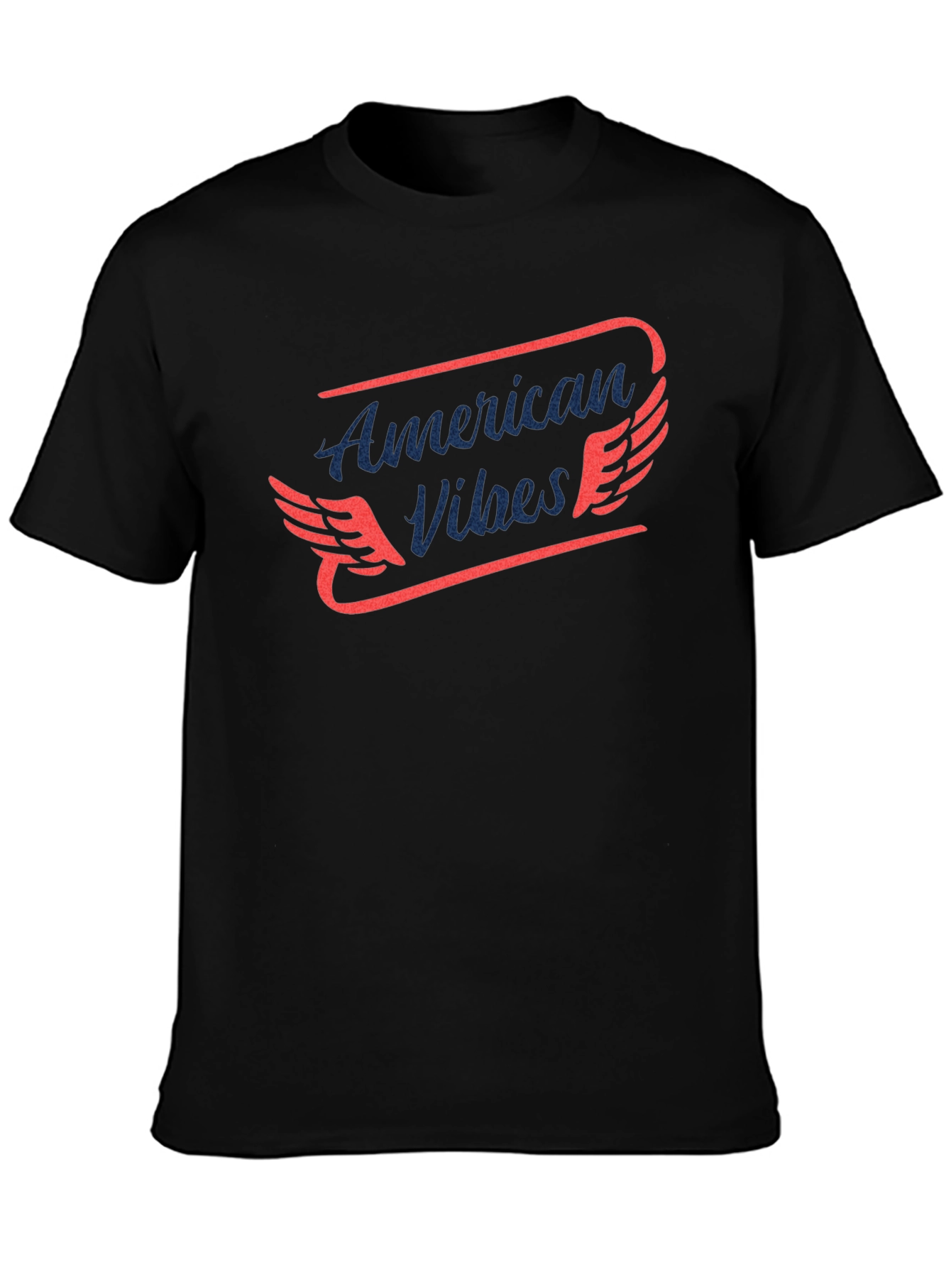 American Vibes Graphic Tee - Black