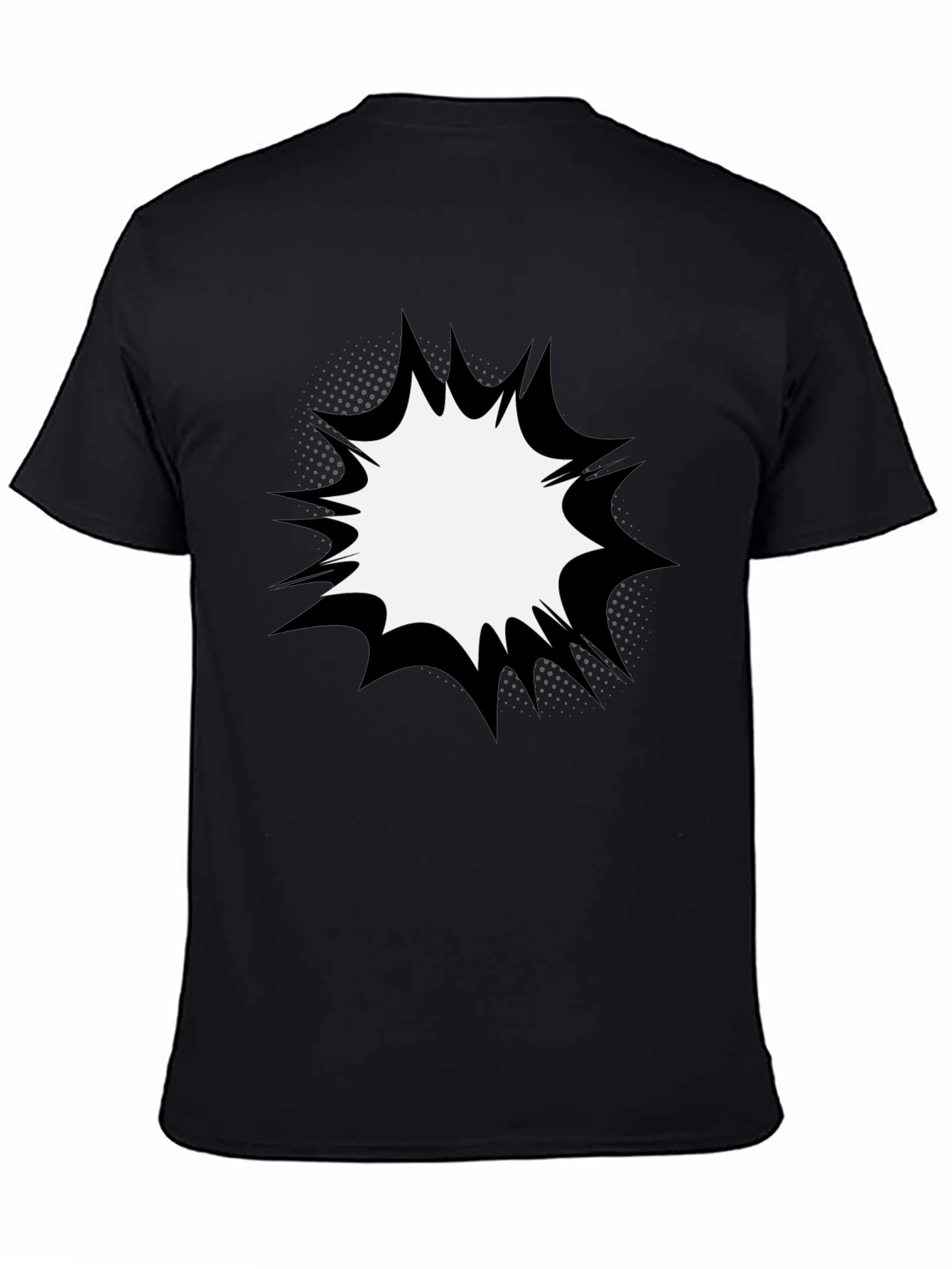Mens Graphic T-Shirt - Comic Book Explosion Design