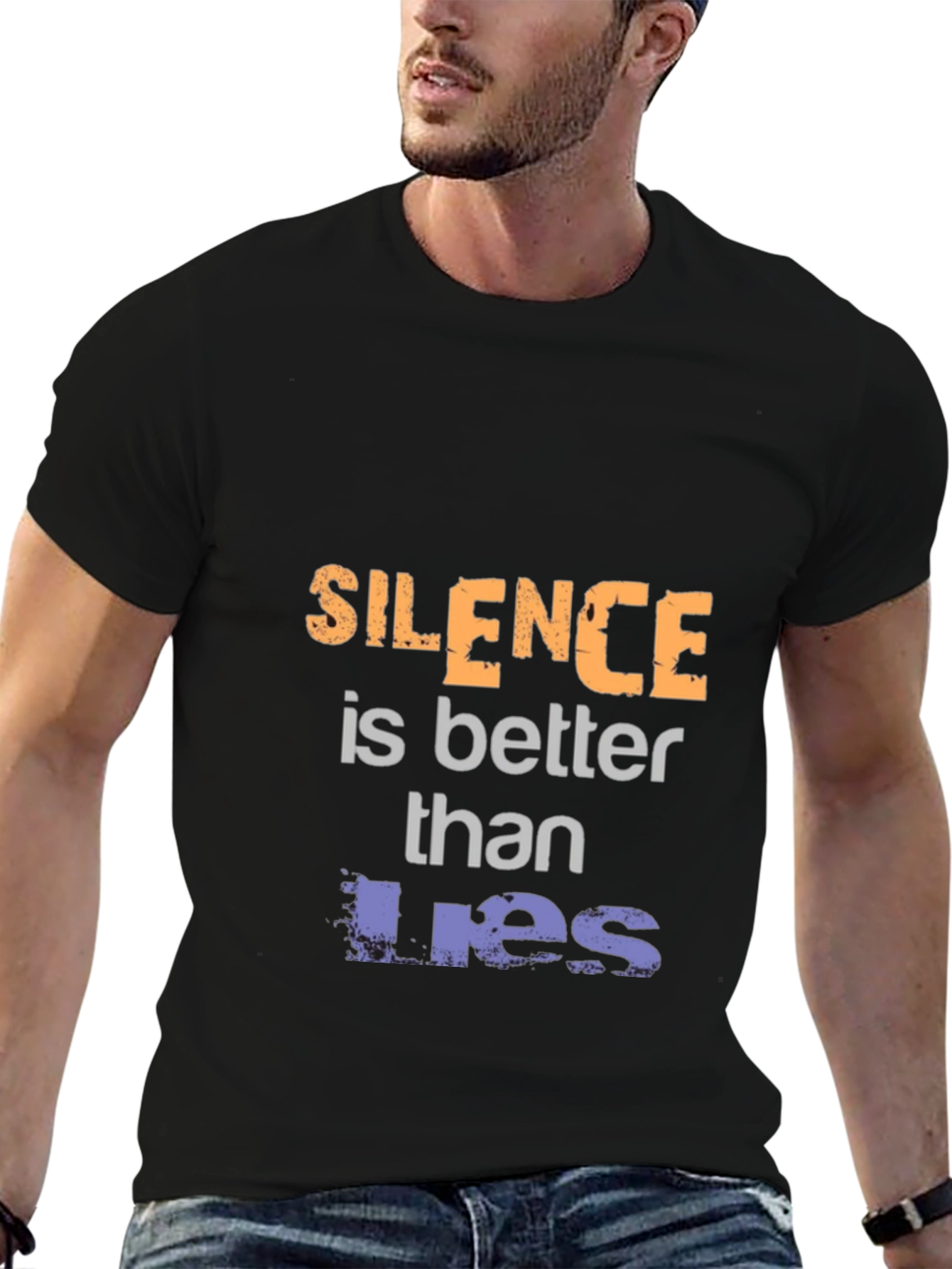 Silence is Better Than Lies Graphic Tee