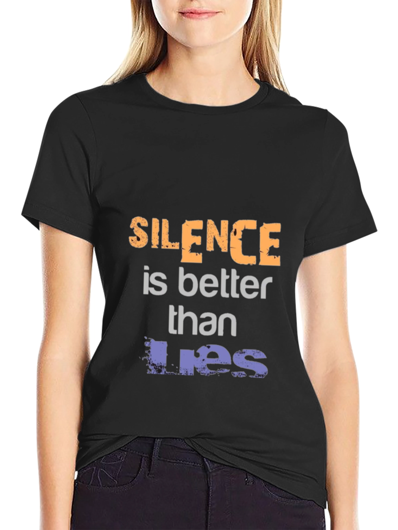 Silence is Better Than Lies Graphic Tee