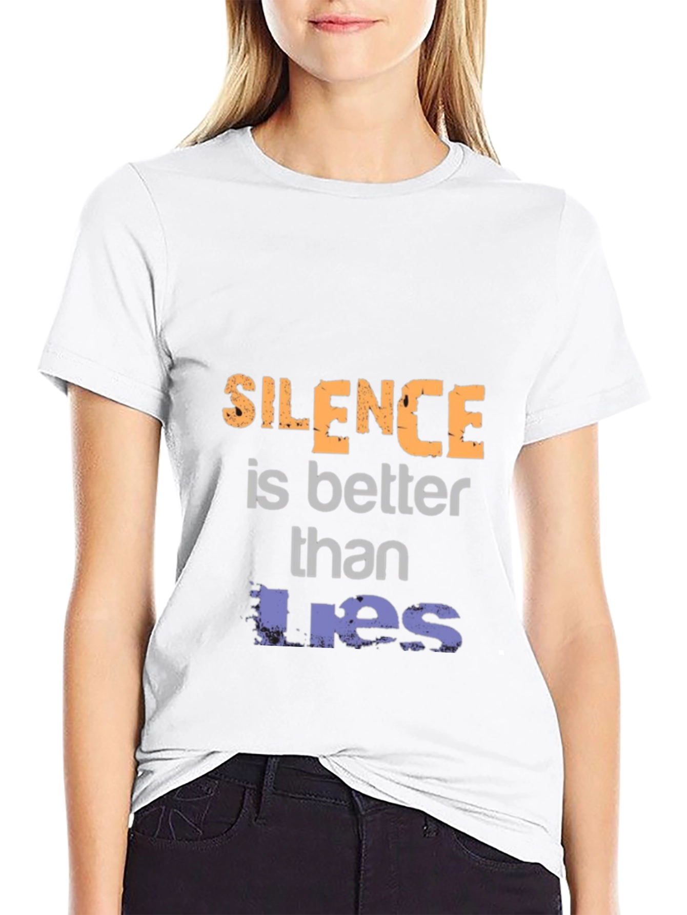 Silence is Better Than Lies Graphic Tee