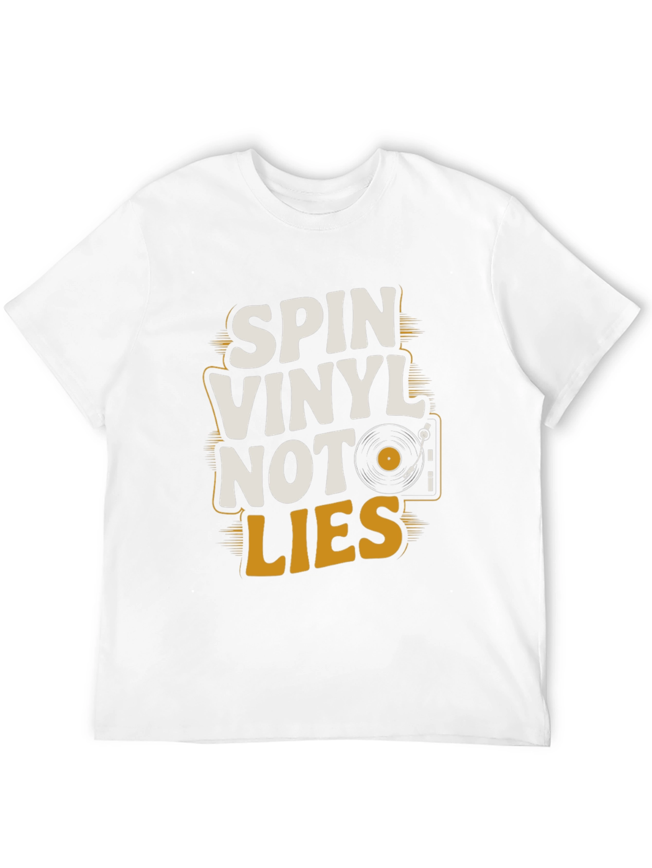 Spin Vinyl Not Lies Graphic Tee