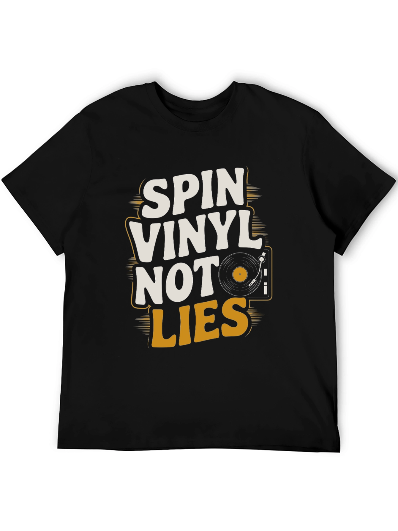 Spin Vinyl Not Lies Graphic Tee