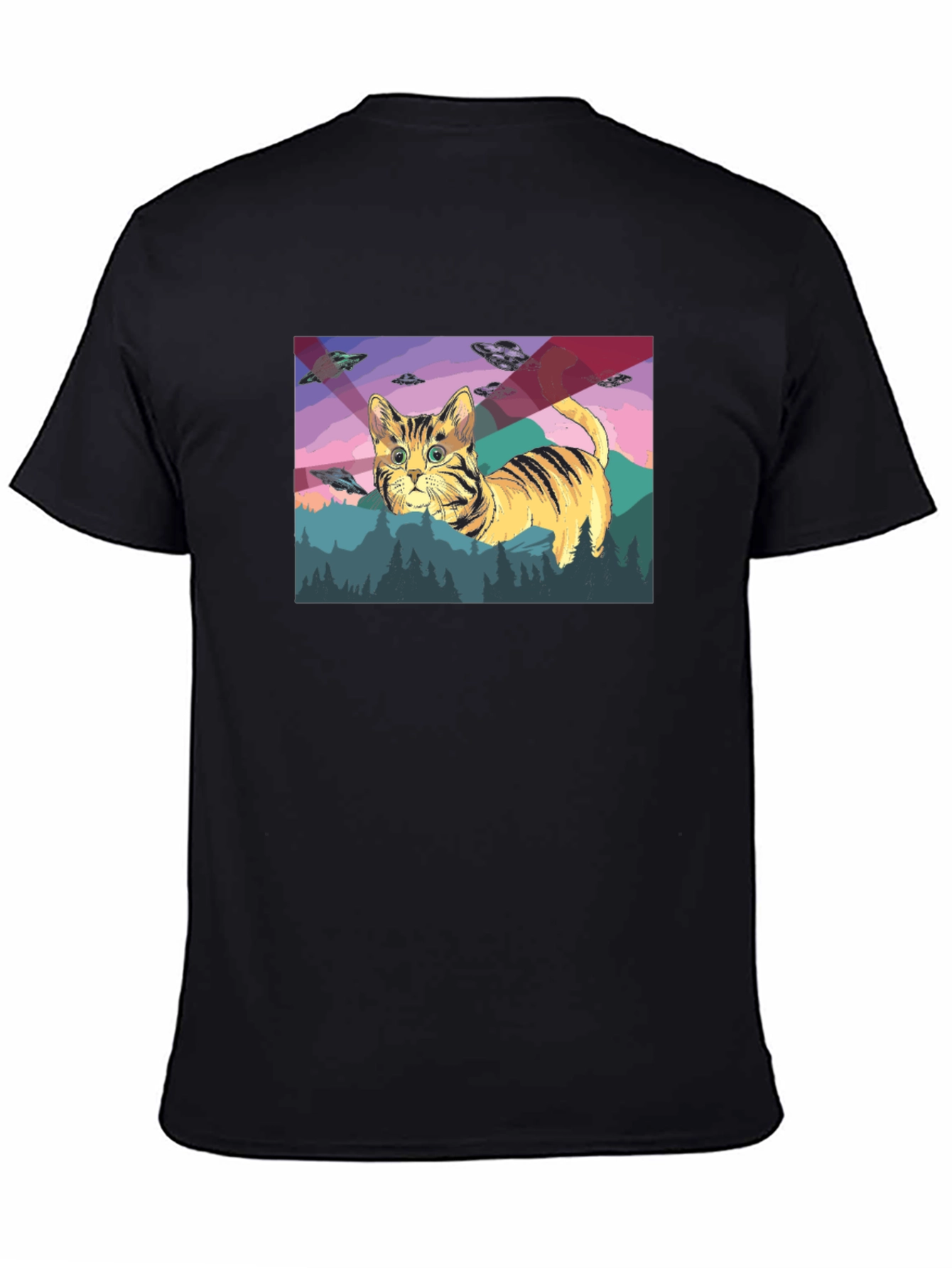 Cat UFO T-Shirt