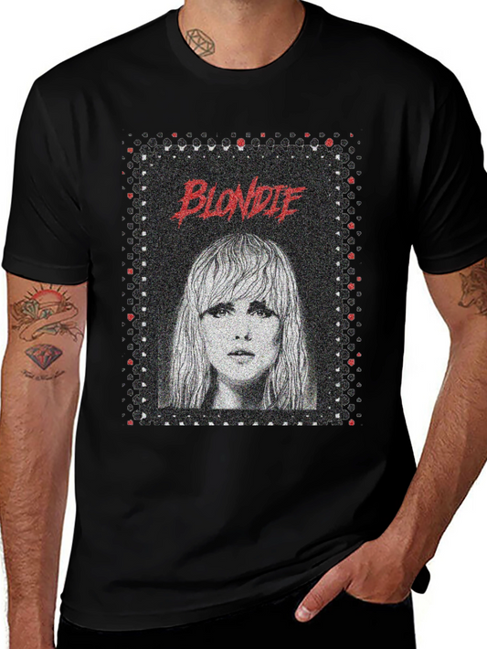 Blondie Graphic Print Black T-Shirt