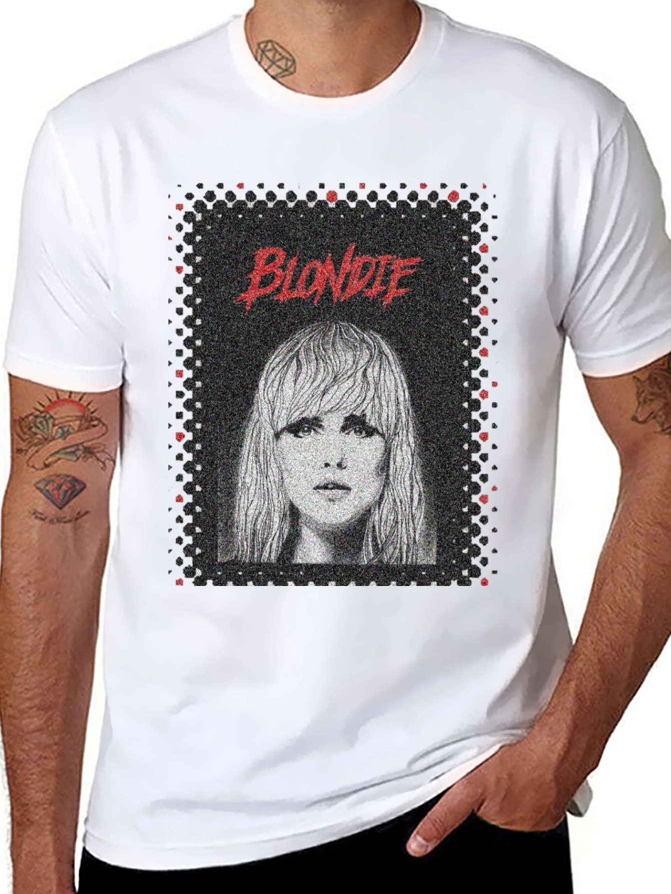 Blondie Graphic Print Black T-Shirt