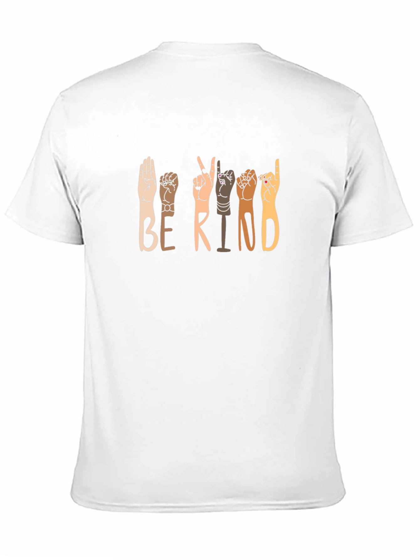 Be Kind Sign Language Graphic T-Shirt