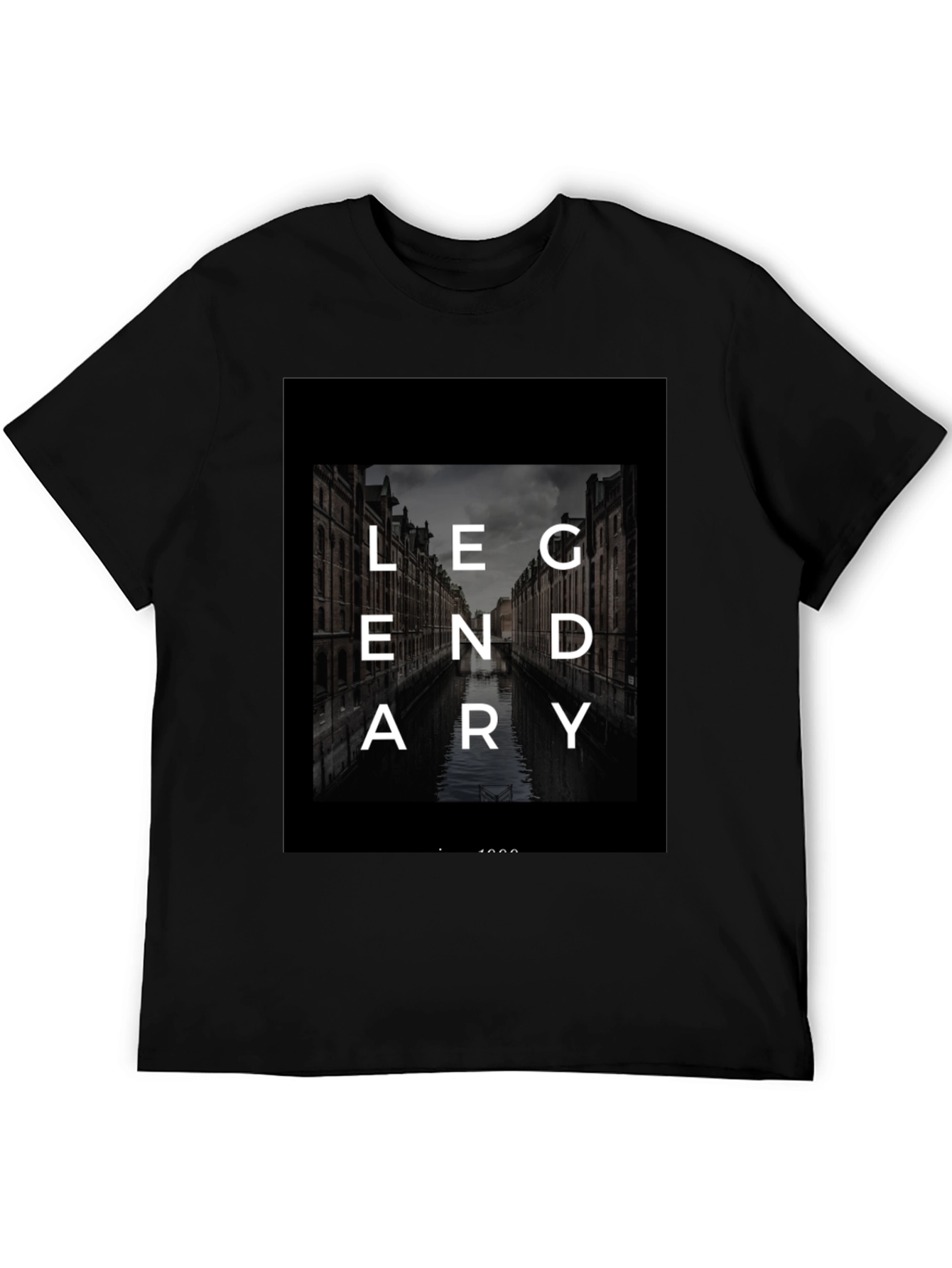 Legendary Black Graphic Tee