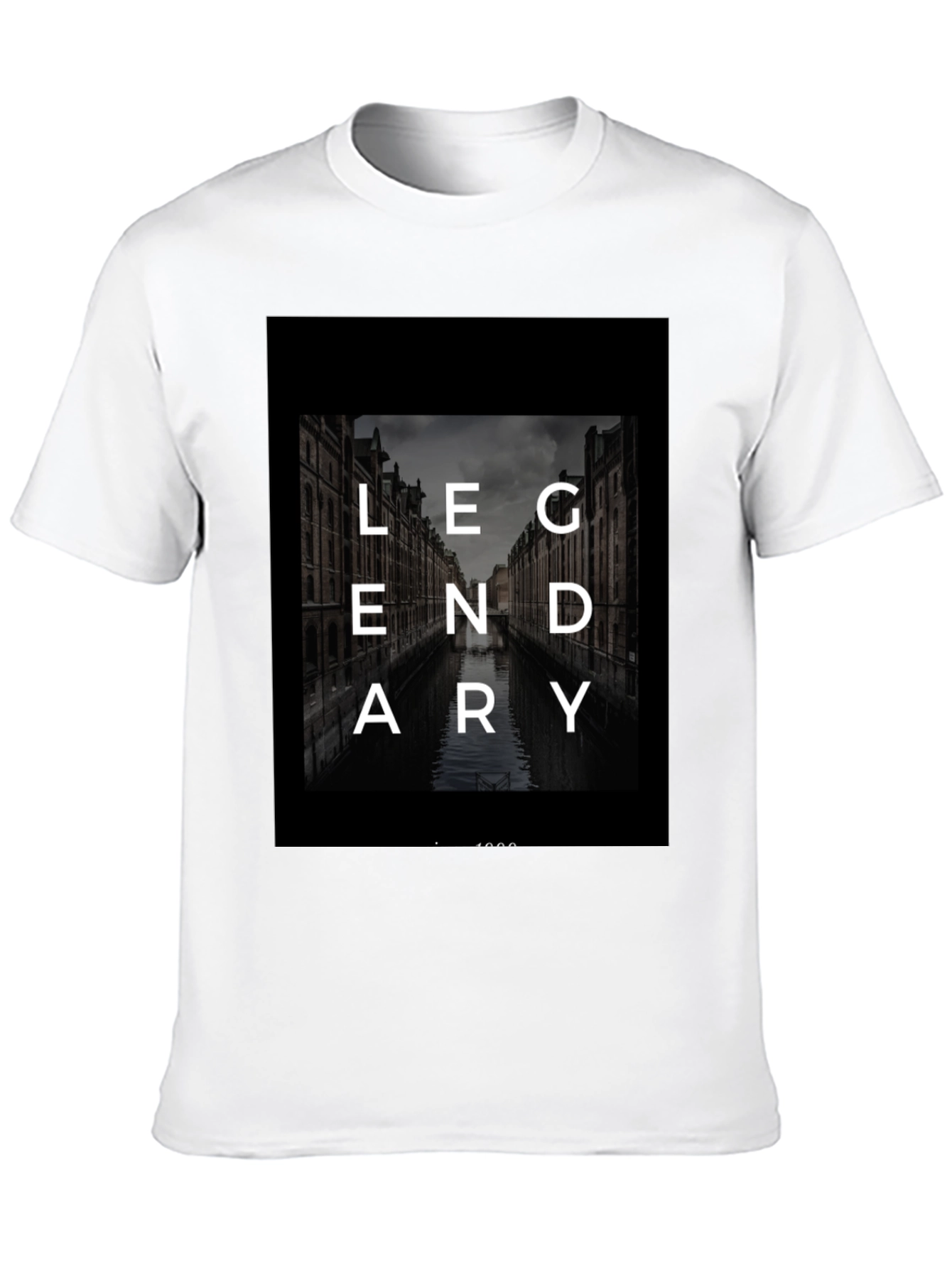 Legendary Black Graphic Tee