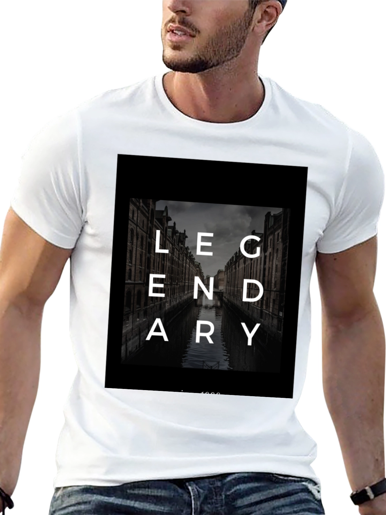 Legendary Black Graphic Tee