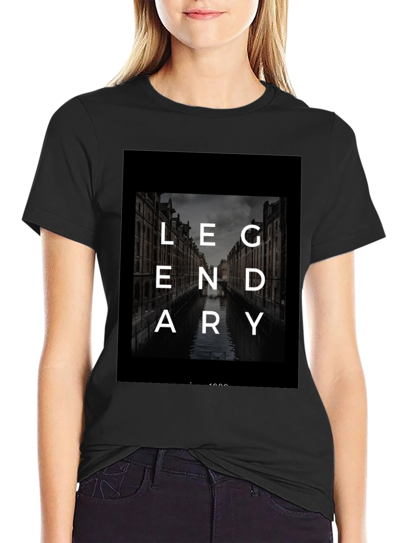 Legendary Black Graphic Tee