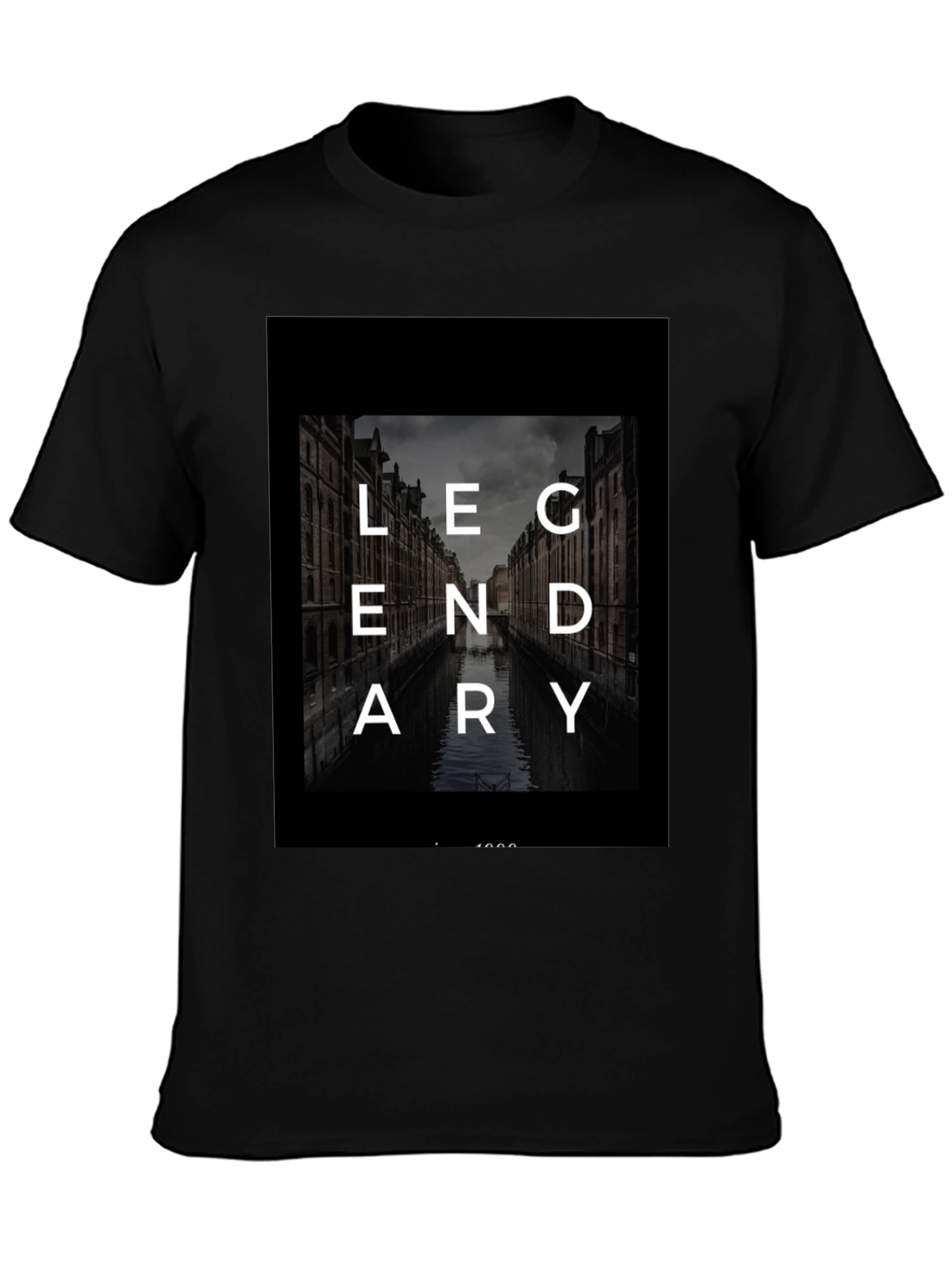 Legendary Black Graphic Tee