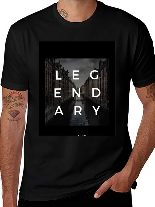 Legendary Black Graphic Tee