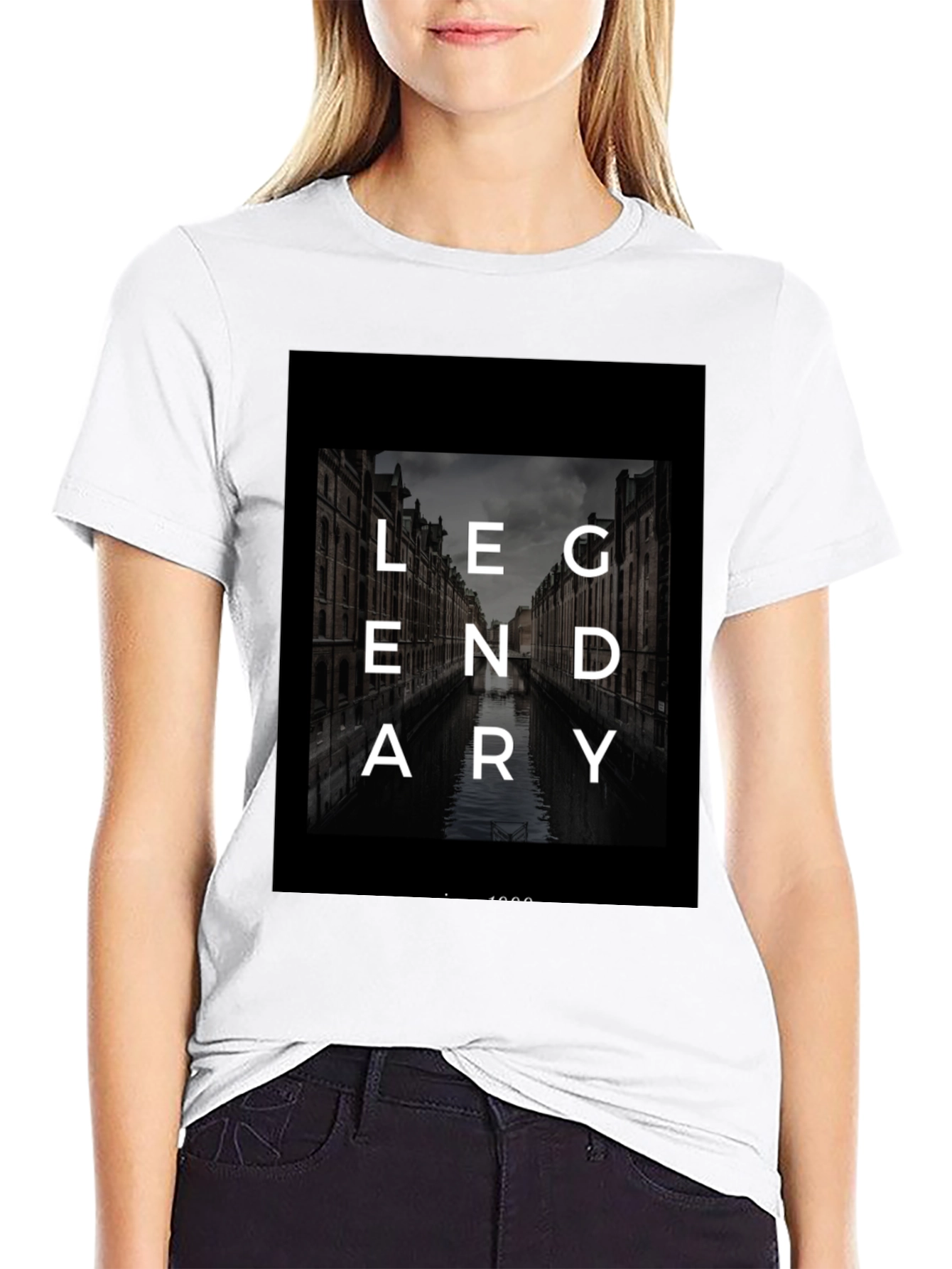 Legendary Black Graphic Tee