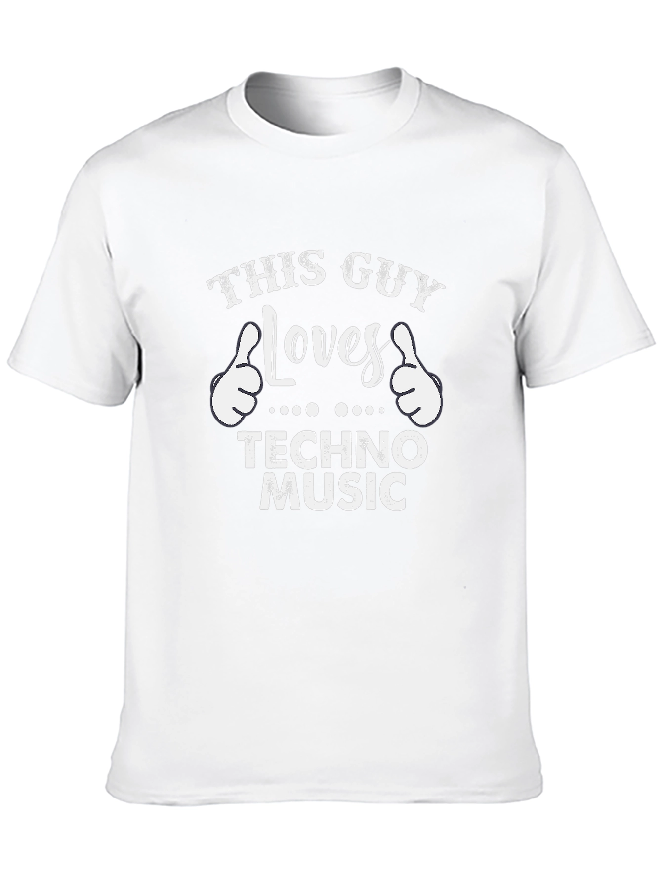 This Guy Loves Techno Music T-Shirt