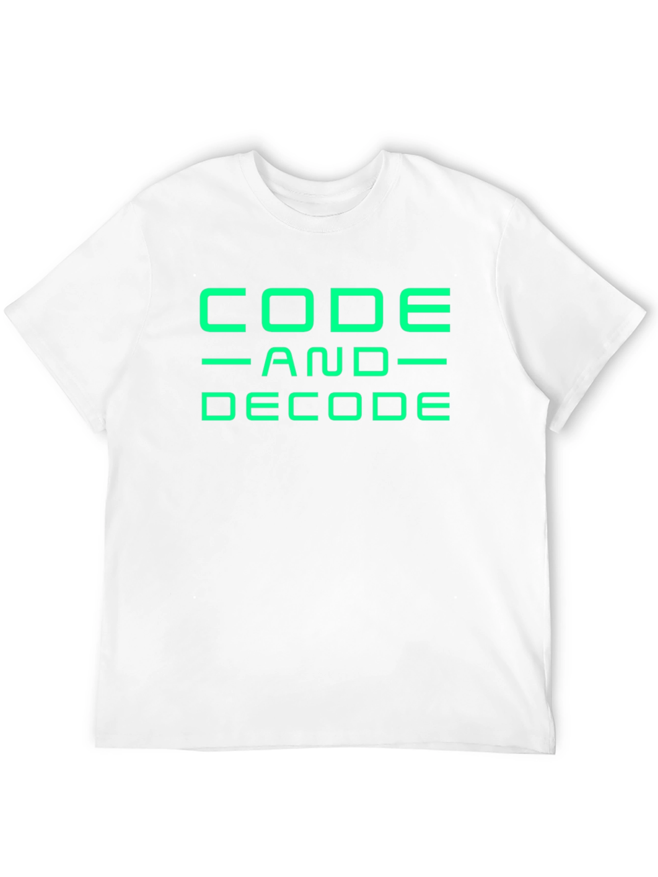 Code and Decode Graphic Tee - Black