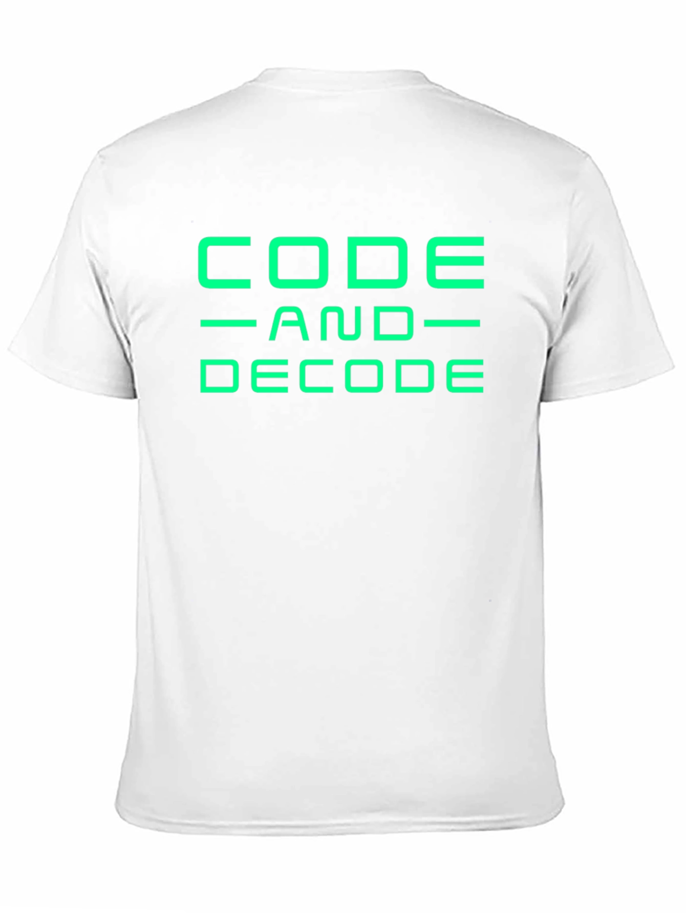 Code and Decode Graphic Tee - Black