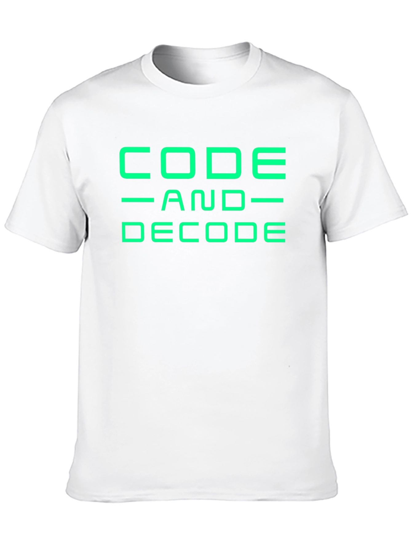Code and Decode Graphic Tee - Black
