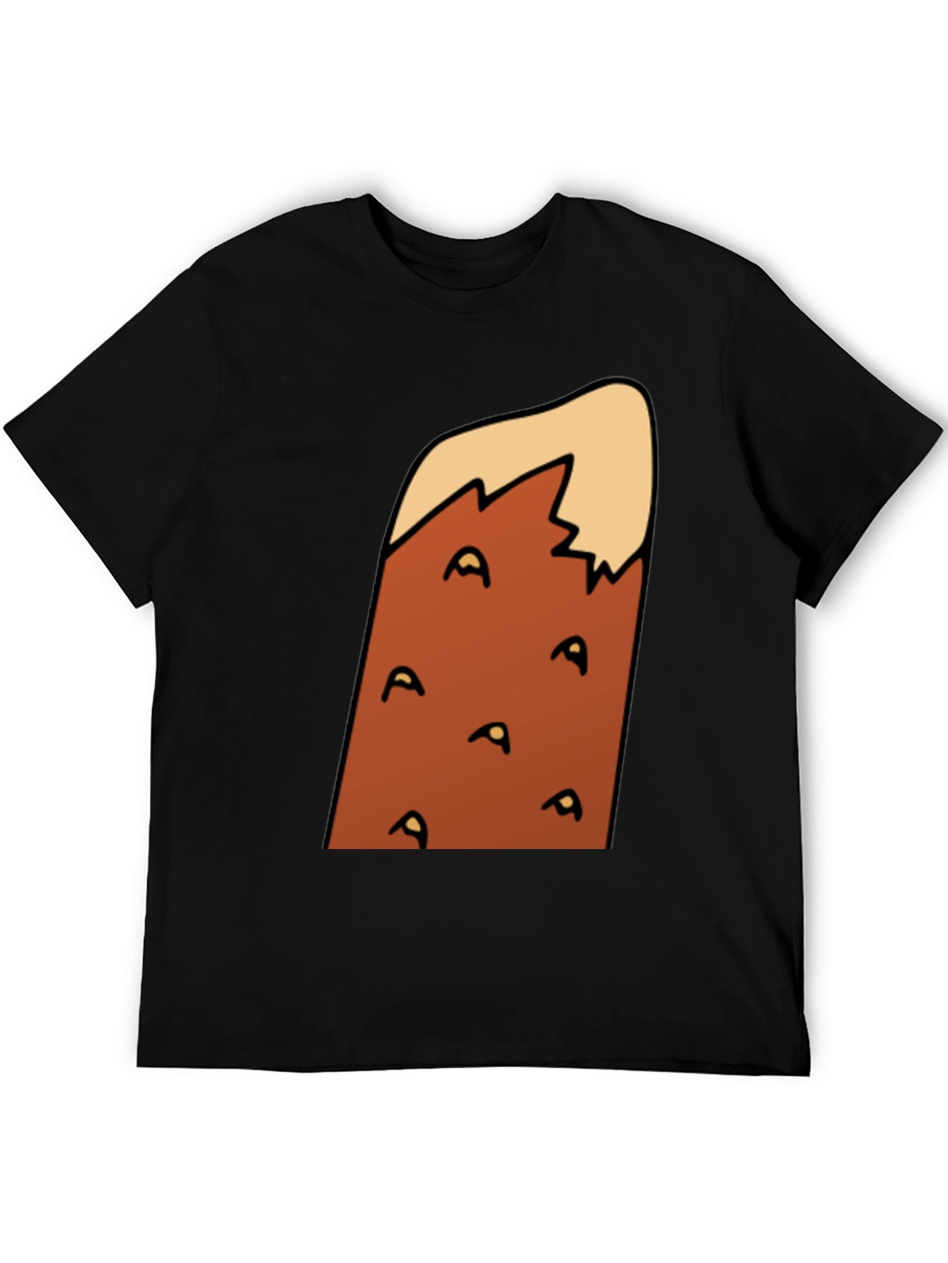 Mountain Cookie T-Shirt - Black Cotton Tee