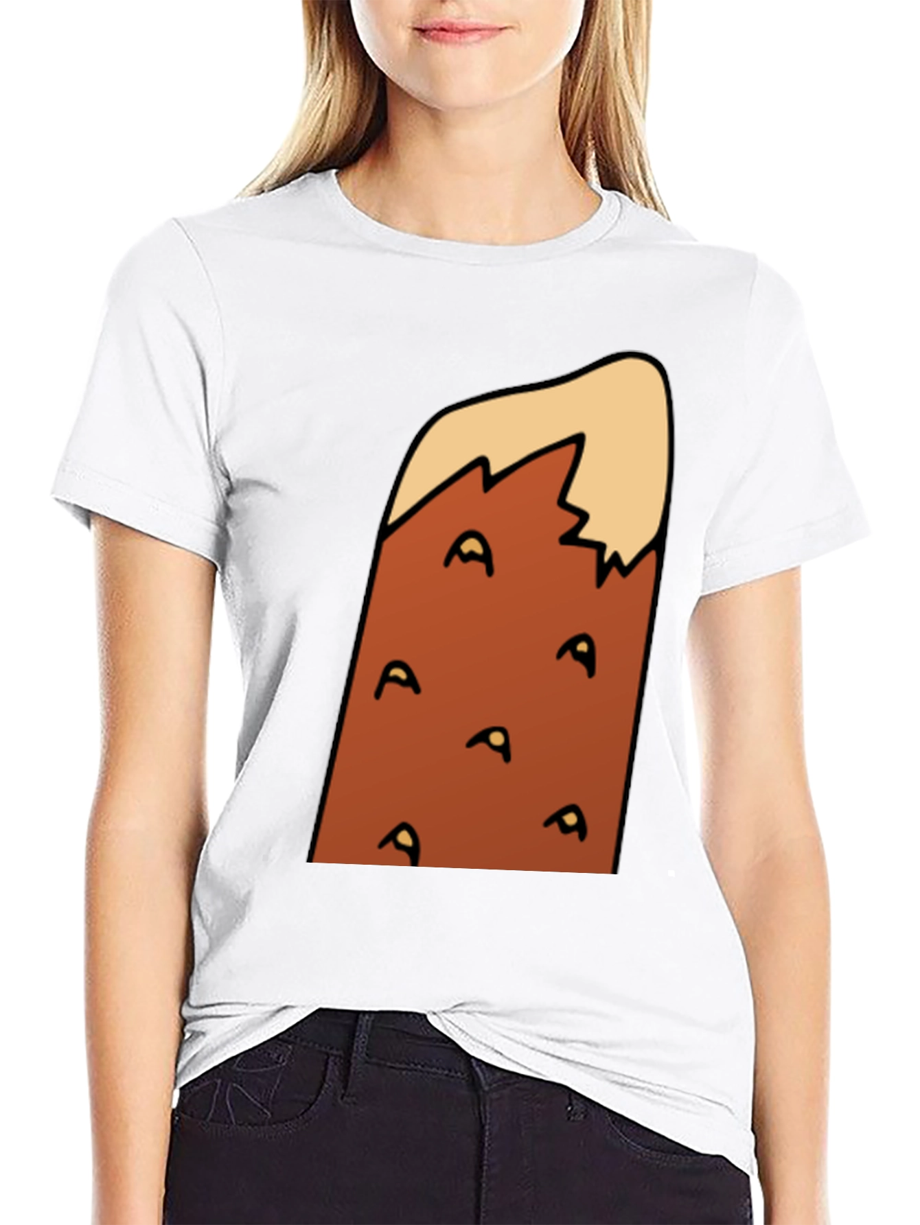 Mountain Cookie T-Shirt - Black Cotton Tee