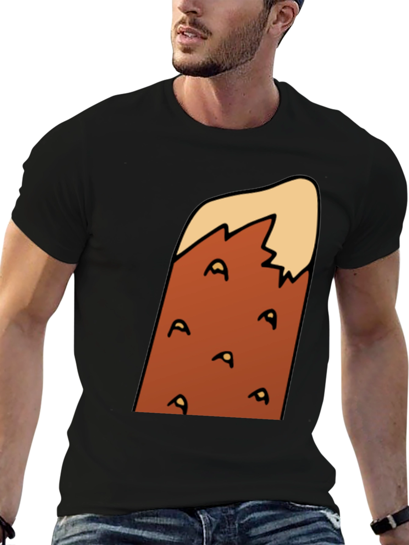 Mountain Cookie T-Shirt - Black Cotton Tee