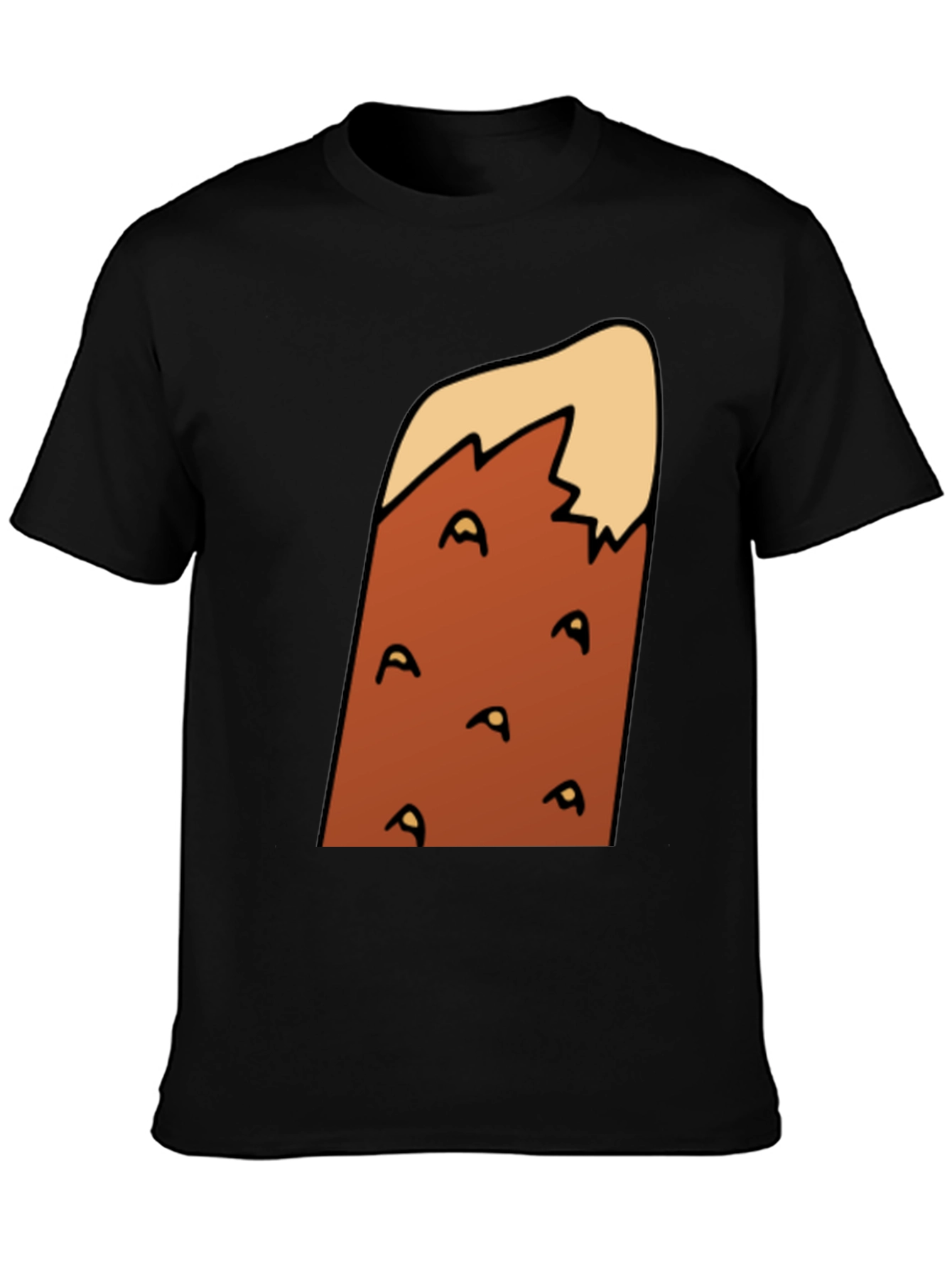 Mountain Cookie T-Shirt - Black Cotton Tee