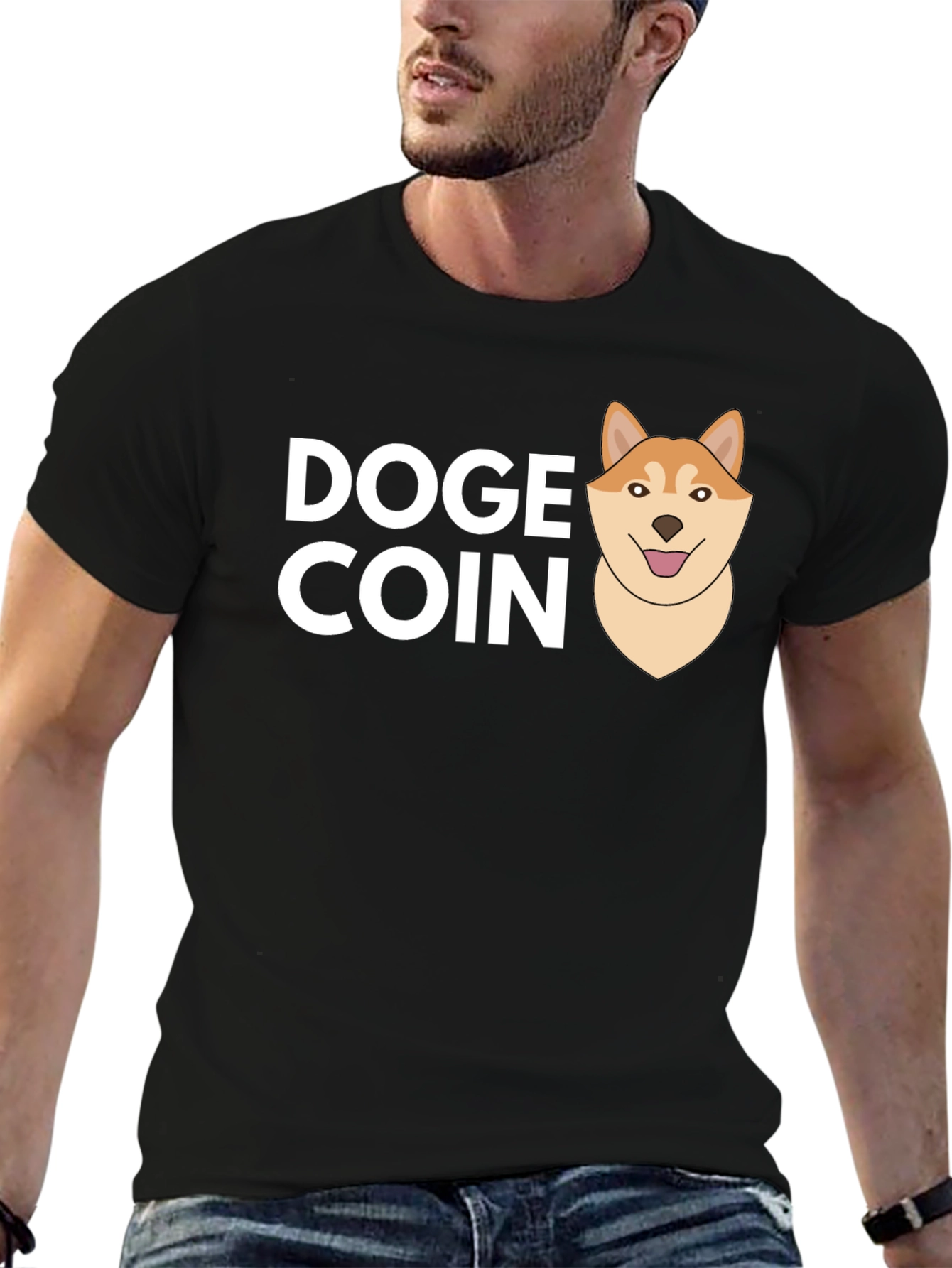 Doge Coin T-Shirt - Meme Crypto Tee