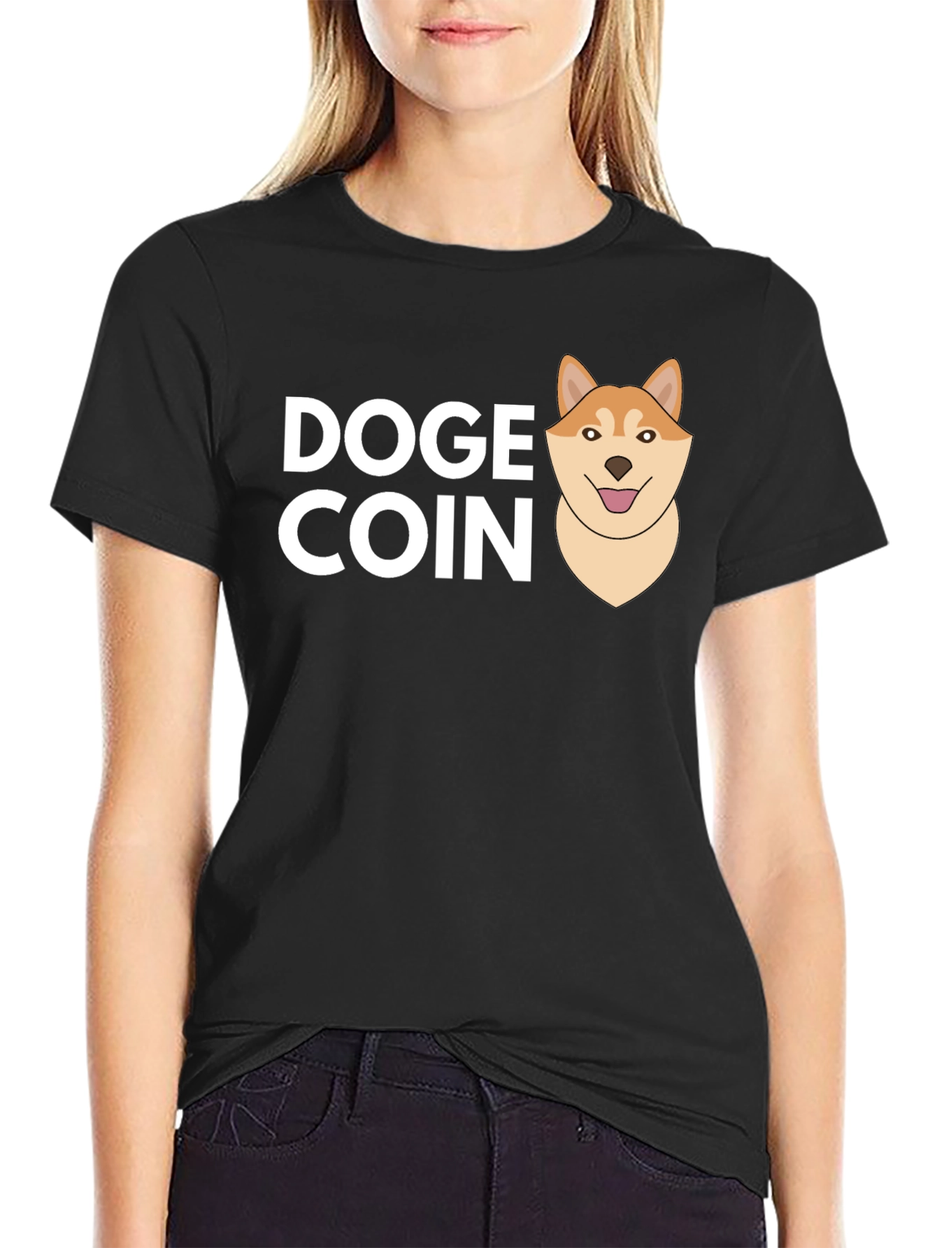 Doge Coin T-Shirt - Meme Crypto Tee