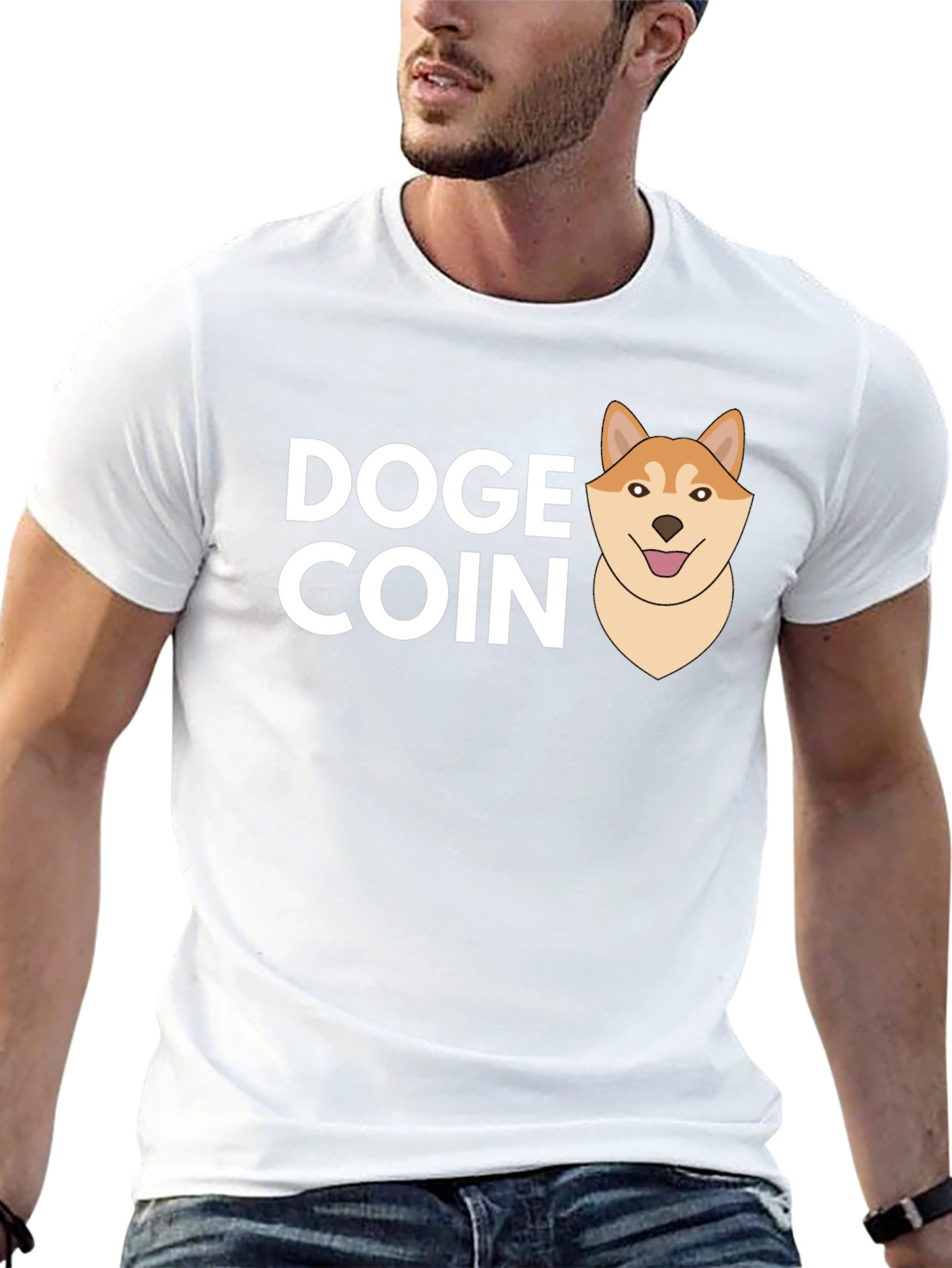 Doge Coin T-Shirt - Meme Crypto Tee