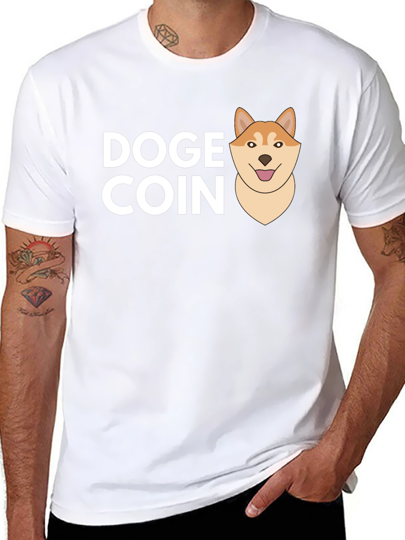 Doge Coin T-Shirt - Meme Crypto Tee