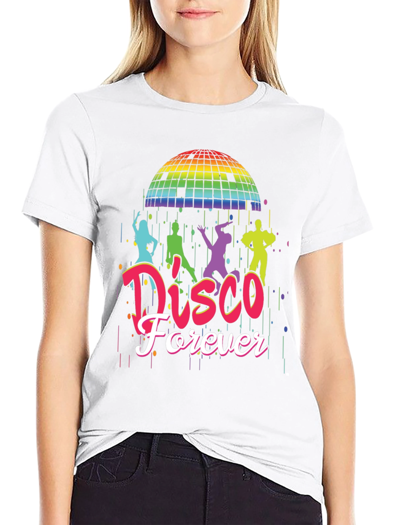 Retro Disco Forever Graphic Tee