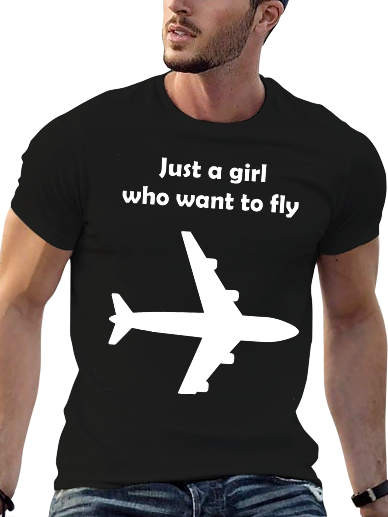 Just A Girl Who Wants To Fly T-Shirt