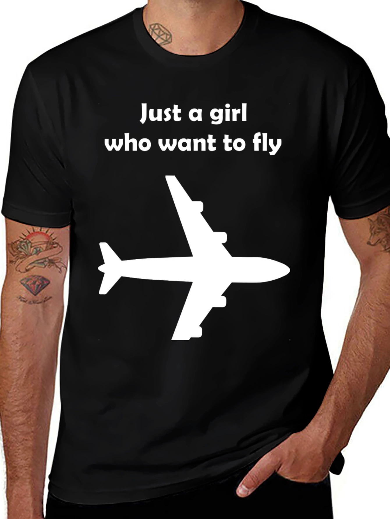 Just A Girl Who Wants To Fly T-Shirt