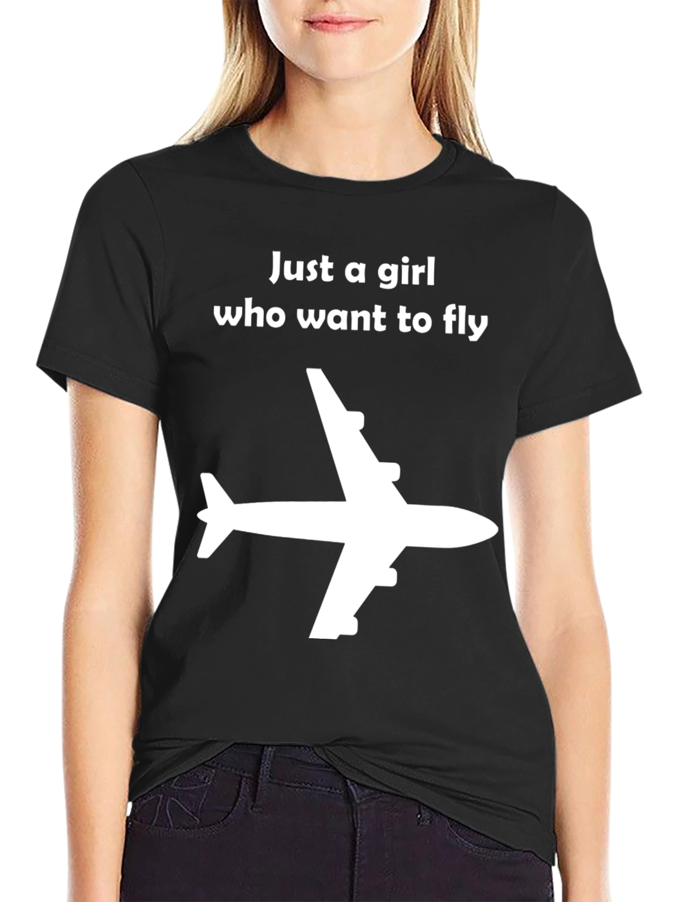 Just A Girl Who Wants To Fly T-Shirt