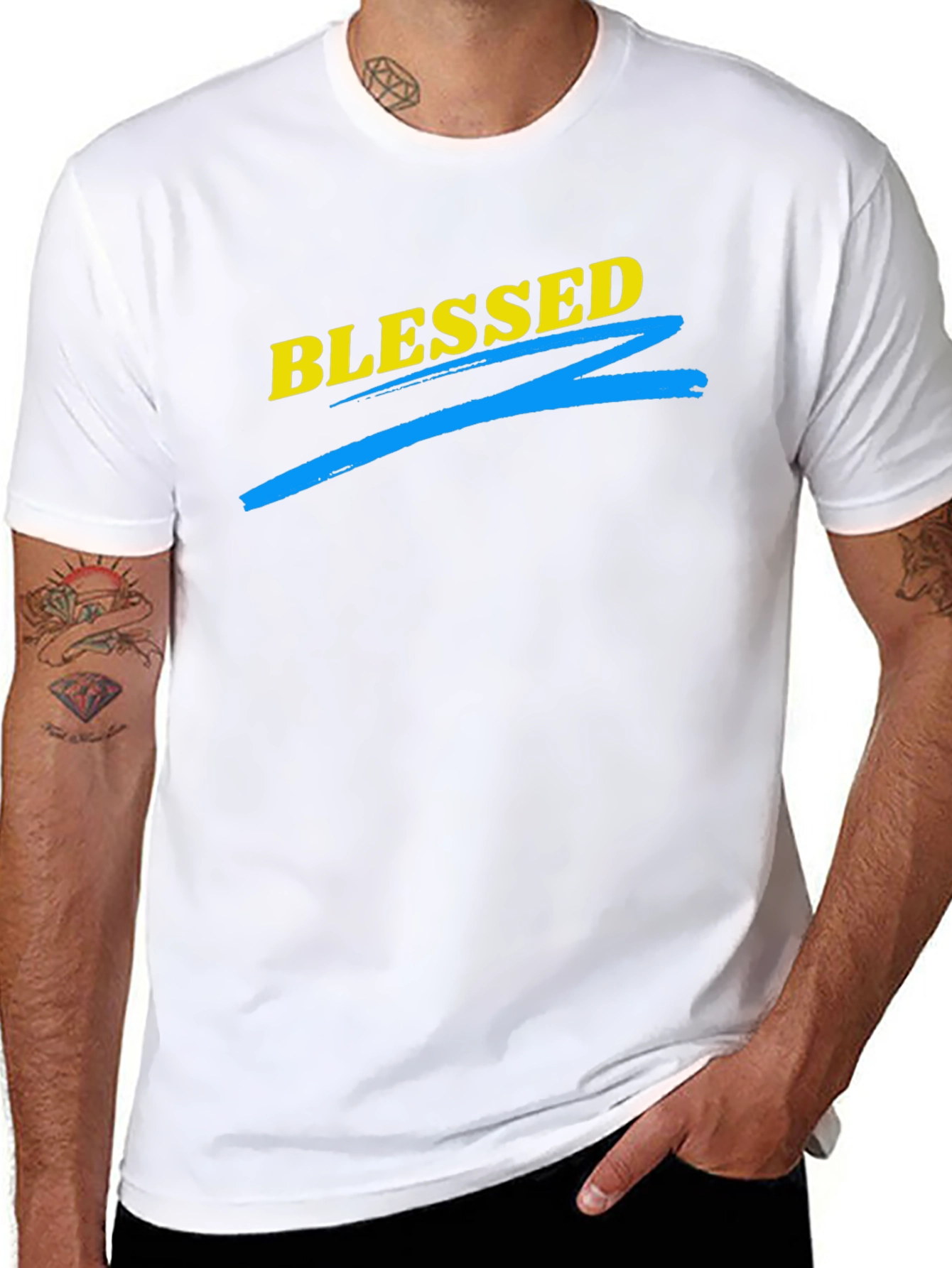 Blessed Graphic T-Shirt - Black