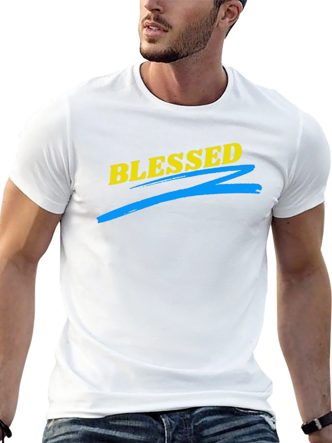 Blessed Graphic T-Shirt - Black