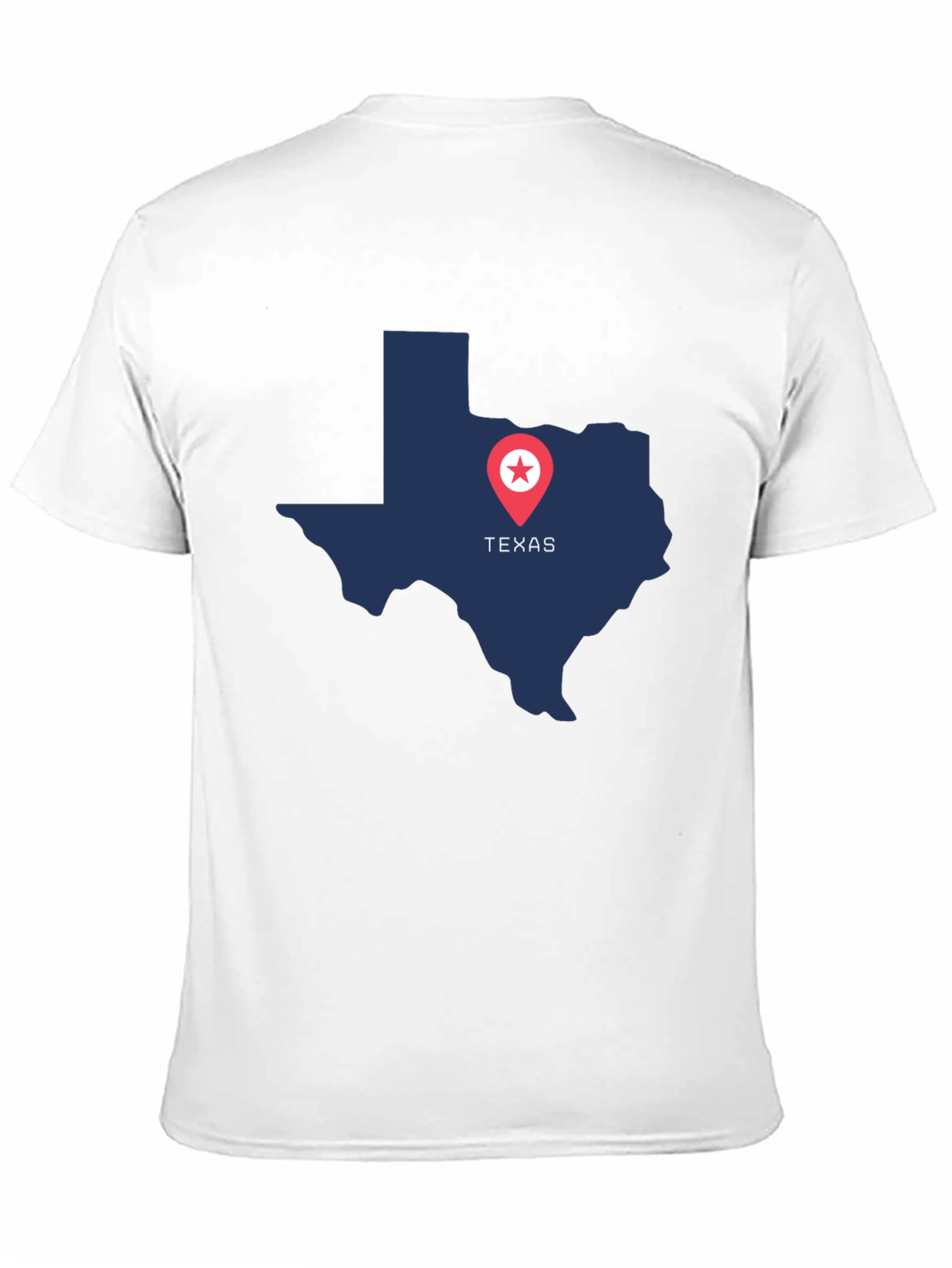 Texas Pride Graphic Tee - State Map Design