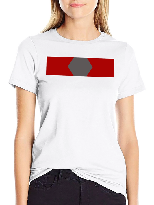 Geometric Graphic Tee - Black