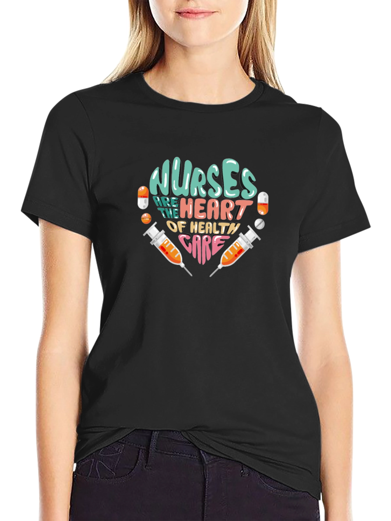 Nurses Are The Heart of Health Care T-Shirt