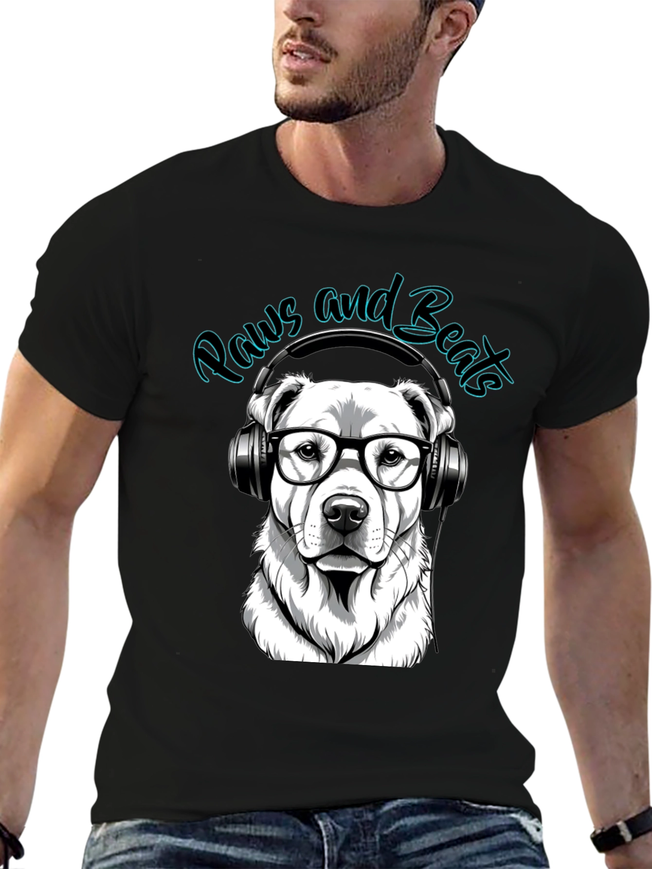 Dog DJ T-Shirt: Paws and Beats Graphic Tee