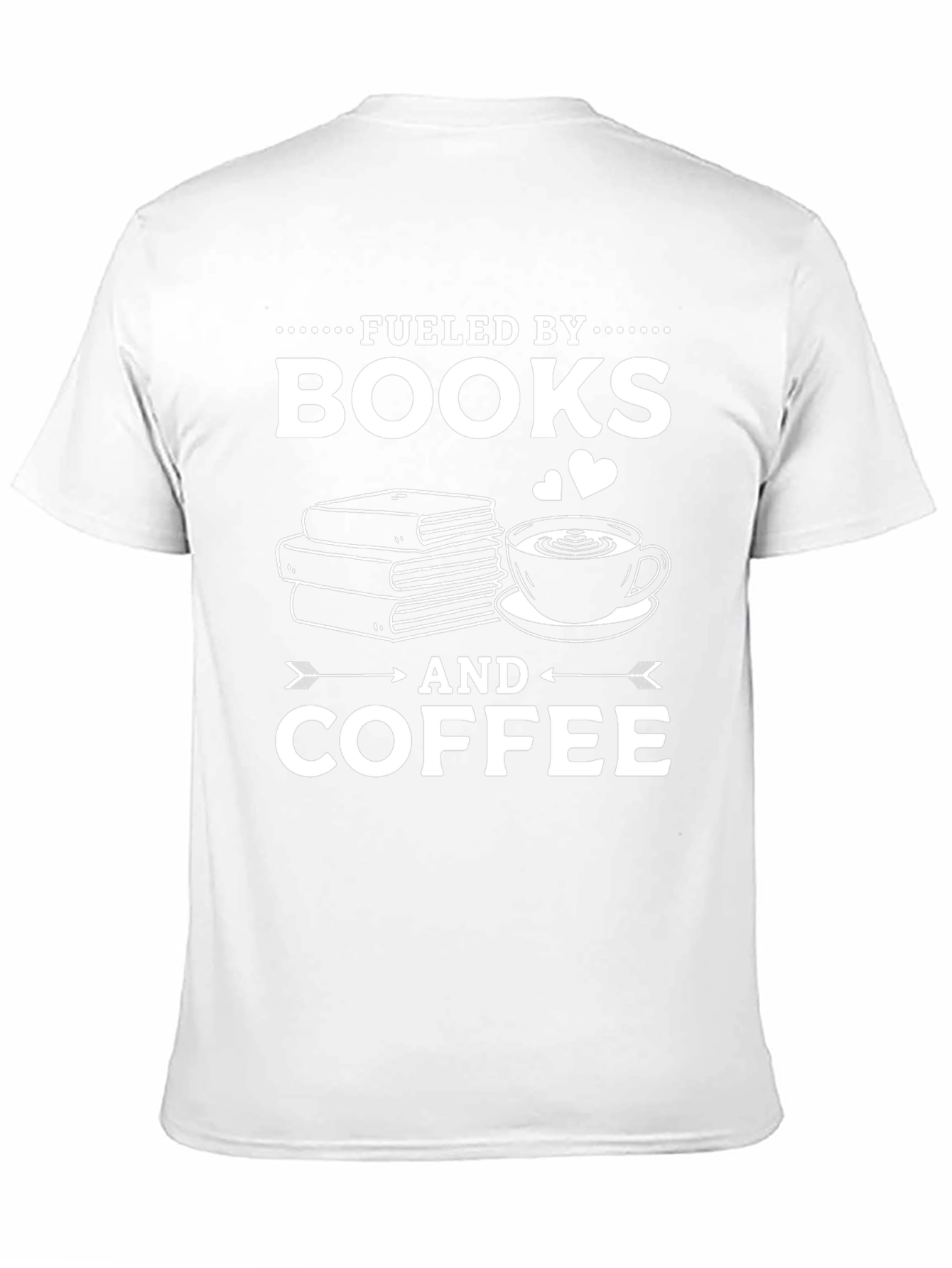 Fueled by Books and Coffee T-Shirt