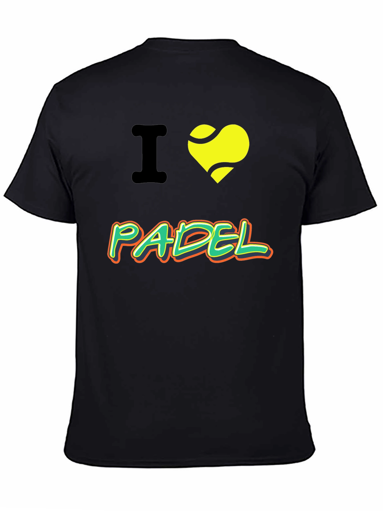I Love Padel T-Shirt - Tennis Heart