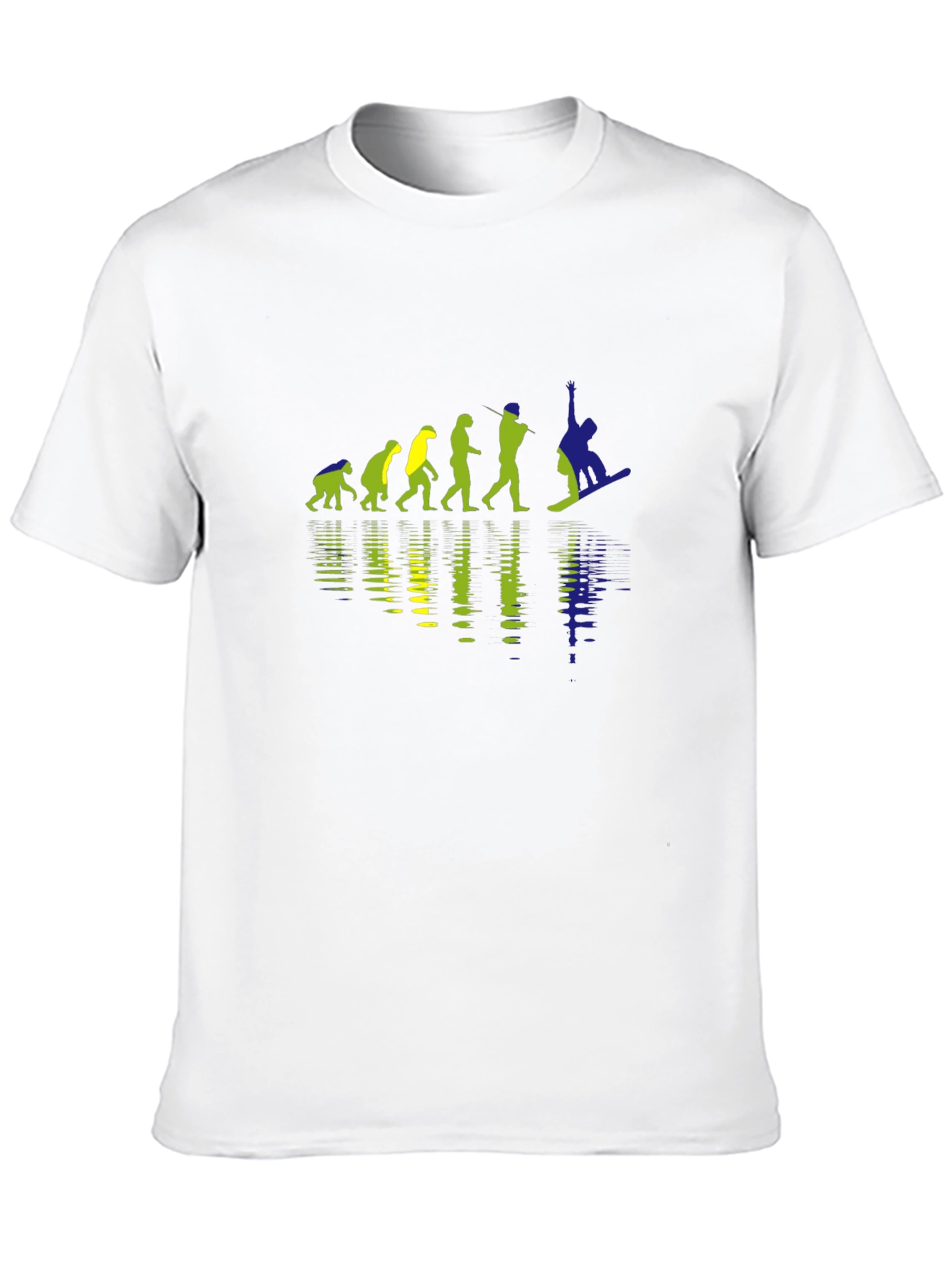 Evolution of Snowboarding T-Shirt - Black