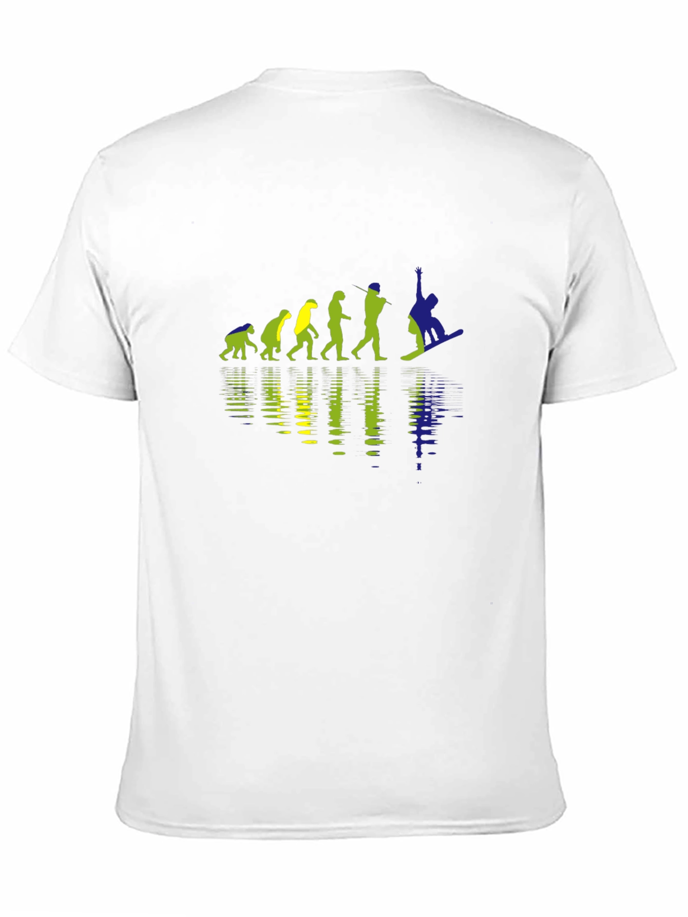 Evolution of Snowboarding T-Shirt - Black