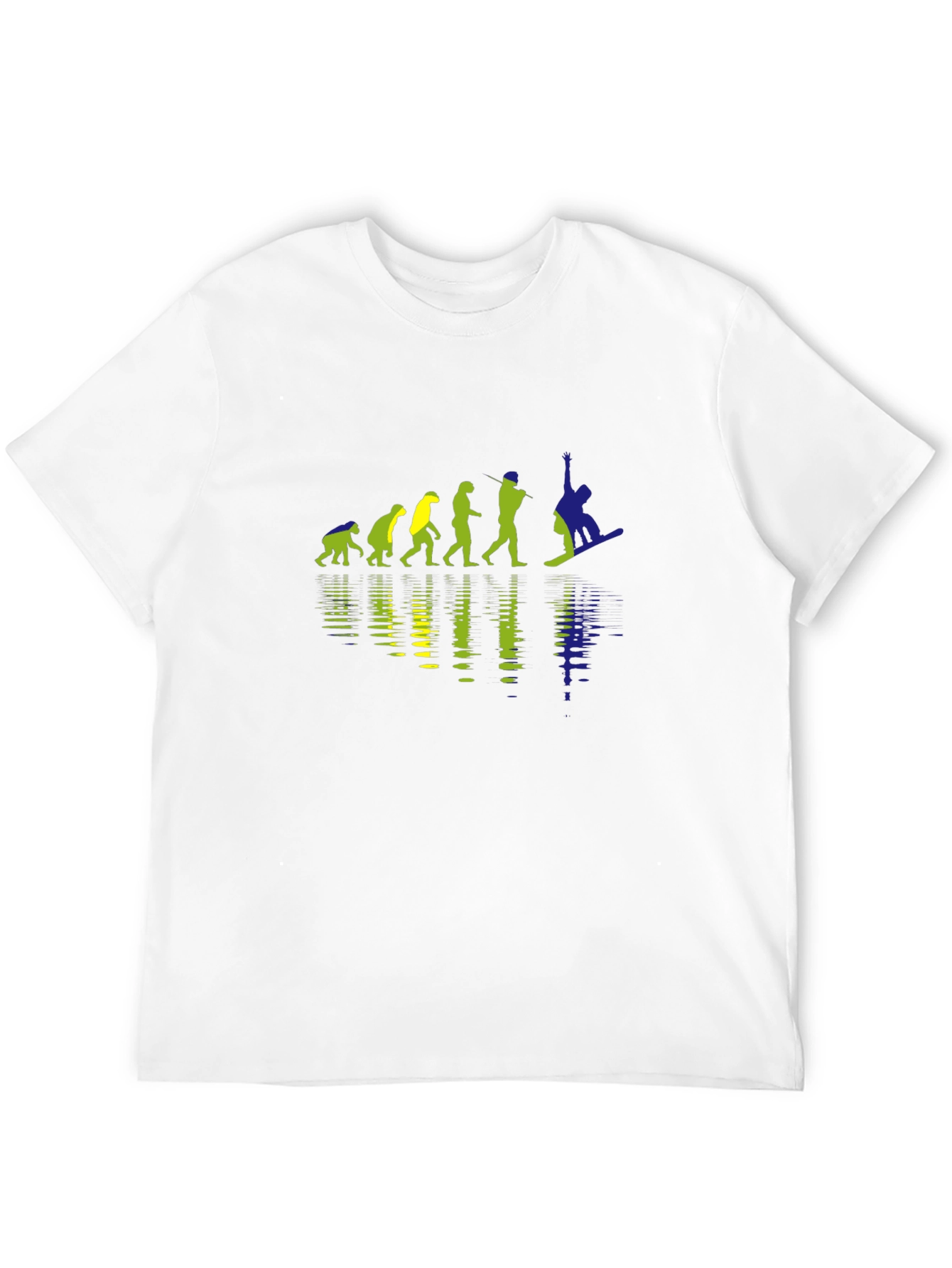 Evolution of Snowboarding T-Shirt - Black