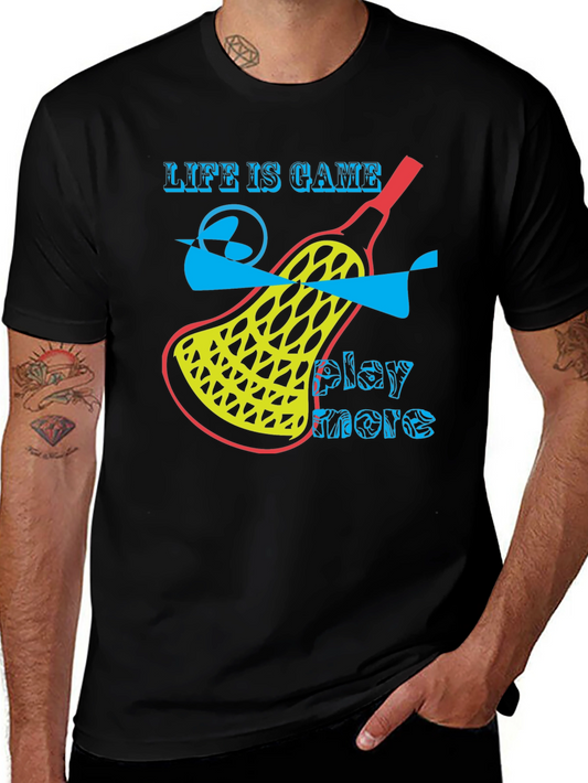 Life is Game Graphic T-Shirt